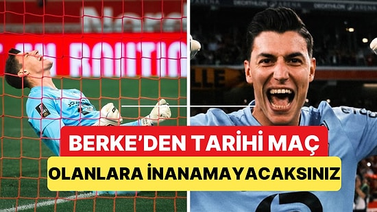 Roma - Lille Maçında Berke Tekrarlanan 3 Penaltıyı da Kurtarmayı Başardı