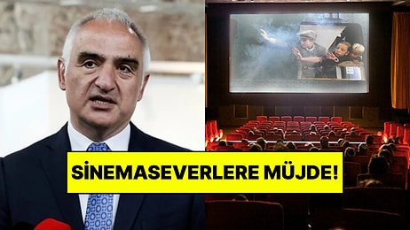 Sinemaseverlere Müjde: Bakan Ersoy Çarşamba Günleri Sinema Biletlerinin 120 TL Olacağını Duyurdu!