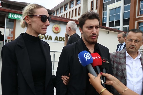 Olayın ardından Güllü’nün oğlu Tuğberk Yağız ve kızı Tuğyan Ülkem, adliyede yaklaşık 5 saat süren ifadeler verdiler.