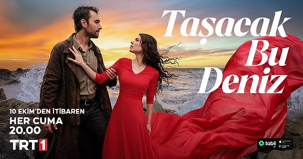 TRT 1 ekranlarında yayınlanacak olan "Taşacak Bu Deniz" dizisinin afişi geçtiğimiz günlerde yayınlandı.