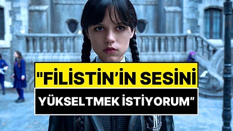 Wednesday’in Dünyaca Ünlü Oyuncusu Jenna Ortega’dan Filistin Halkına Destek