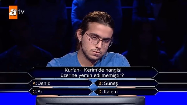 1. Kur'an-ı Kerim'de hangisi üzerine yemin edilmemiştir?
