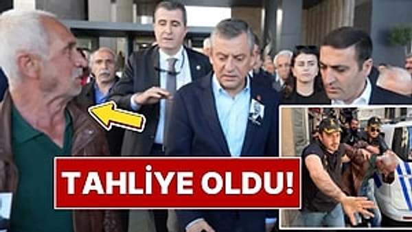 CHP Genel Başkanı Özgür Özel'e Yumrukla Saldıran Selçuk Tengioğlu Tahliye Edildi