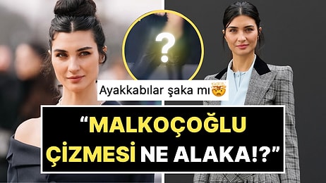 Her Seferinde Aynı Rüküşlük: Tuba Büyüküstün, Paris Moda Haftası Kombinini "Malkoçoğlu" Çizmeleriyle Mahvetti!