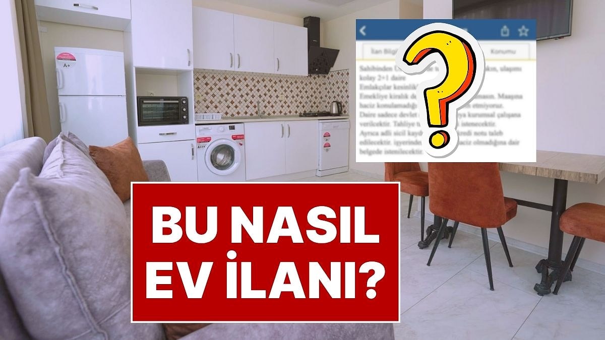 Kiralık Ev İlanındaki ‘Emekliler Aramasın, Maaşına Haciz Kanulamıyor” Detayı