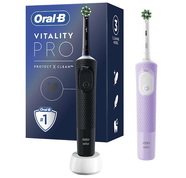 Oral-B Vitality Pro Şarjlı/Elektrikli Diş Fırçası, ağız ve diş sağlığını pratik ve etkili bir şekilde desteklemek isteyenler için ideal.