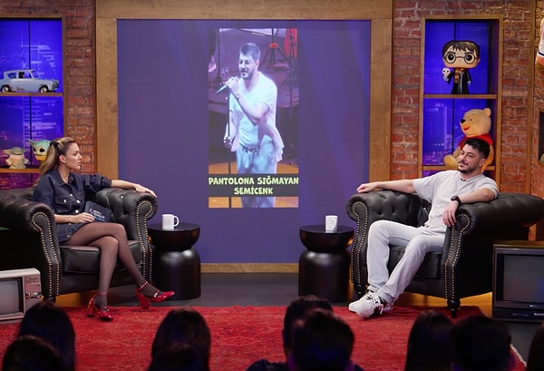 Berfu Yenenler'in YouTube'daki popüler talk show programı Talk Show Perileri'nin 3. sezonu başladı. Sezonun yeni bölümüne konuk olan isim ise Semicenk oldu.