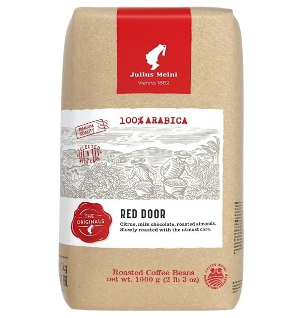 Bugün Amazon’da indirime giren Julius Meinl Originals Red Door Bean Çekirdek kahve tutkunlarının favorisi olmaya aday!