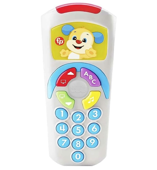 Fisher Price Eğitici Köpekçiğin Uzaktan Kumandası, miniklerin oyun saatine eğlenceli bir öğrenme deneyimi katıyor.