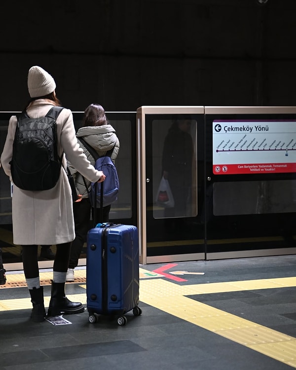 Metro İstanbul'dan yapılan duyuru şöyle;