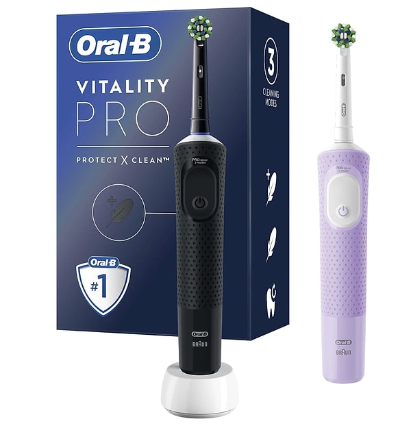 Oral-B Vitality Pro Şarjlı/Elektrikli Diş Fırçası, ağız ve diş sağlığını pratik ve etkili bir şekilde desteklemek isteyenler için ideal.