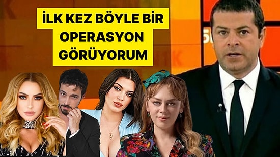Cüneyt Özdemir Ünlü İsimlere Yönelik Yapılan Uyuşturucu Operasyonunu Yorumladı