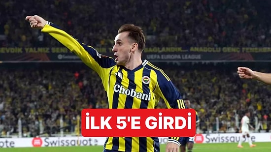 FIFPro Verilerine Göre Kerem Aktürkoğlu, En Çok Forma Giyen İsimler Arasında İlk 5'te