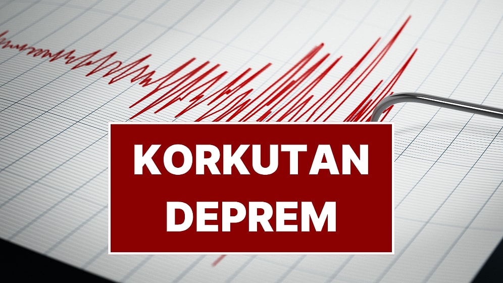 Kütahya'da Gece Yarısı Korkutan Deprem! Bursa, Balıkesir, İstanbul Depremi Hissetti