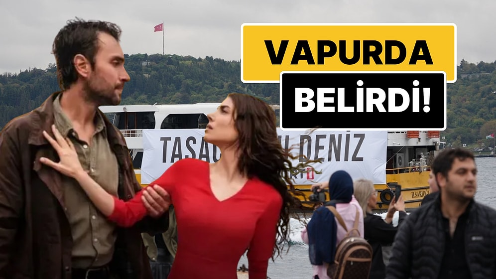 TRT 1’in Yeni Dizisi “Taşacak Bu Deniz” İstanbul Boğazı’nda Vapur Reklamlarıyla Görüldü