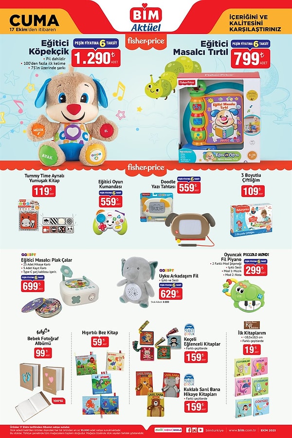 Fisher Price Eğitici Köpekçik 1.290 TL
