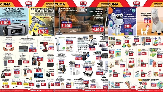 BİM'e Buharlı Temizleme Cihazı Geliyor! 17 Ekim 2025 BİM Aktüel Ürünler İndirim Kataloğu