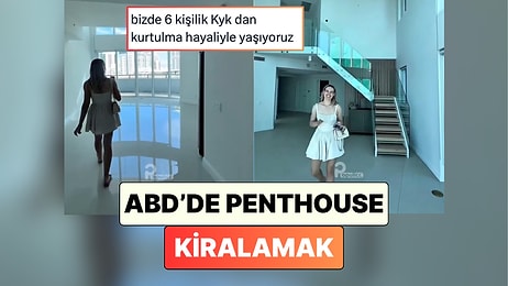 Miami'de Yaşayan Bir Türk Arkadaşı ile Birlikte Penthouse Gezdikleri Anları Paylaştı