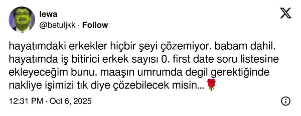 Her eve şart...