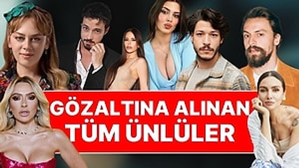 İstanbul Cumhuriyet Başsavcılığı, ünlü isimlere ‘uyuşturucu’ operasyonu düzenledi.