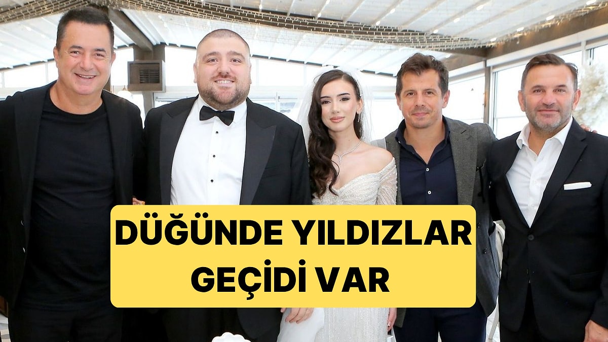 Yayıncı Hasan Arda Kaşıkçı&apos;nın Düğünü &quot;Şampiyonlar Ligi&quot; Gibi