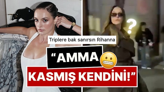 Bükreş Moda Haftası'nda Salınan Melis Sezen'in Ultra Egolu Yürüyüşü Dillere Fena Düştü!
