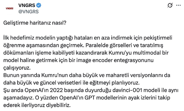 Kumru Nasıl Geliştirildi?