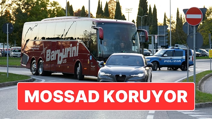 İtalya’da İsrail Hazırlığı: Dükkanlar Kapatıldı, Futbol Takımını Mossad Ajanları Korumaya Başladı
