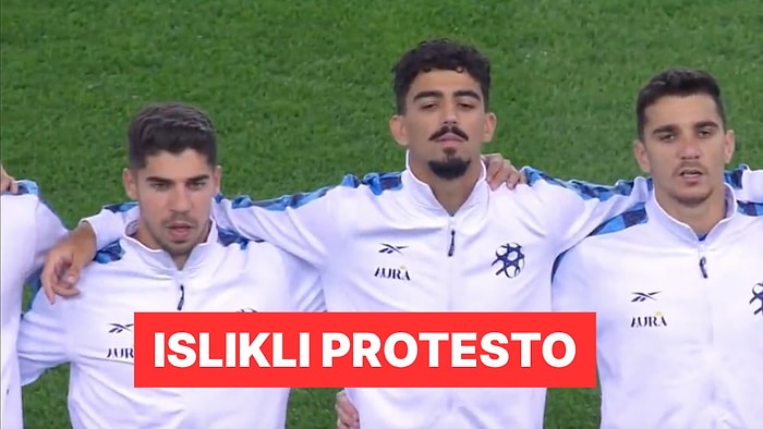 İtalyan Seyirciler Maç Öncesi Seremonide İsrail Milli Takımı'nı Islıkladı