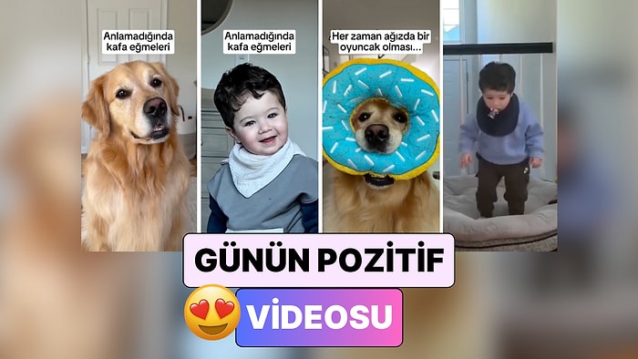 Birlikte Büyüyen Bir Köpek ve Bir Bebeğin Birbirlerinin Aynısı Gibi Göründüğü Anlara Kalbinizi Bırakacaksınız