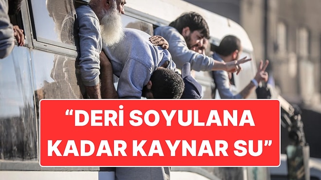 Soykırımcı İsrail'in Hapishanelerde Yaptığı İşkence: "Deri Soyulana Kadar Kaynar Su Döktüler"