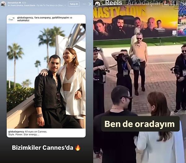 Bu sebeple Veliaht dizisi için de Cannes’a Akın Akınözü ve Serra Arıtürk gitti.