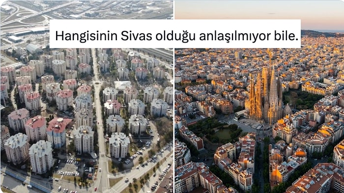 Sivas Yenişehir'in Mimarisinin Barselona'ya Benzetilmesi Goygoycuların Diline Düştü