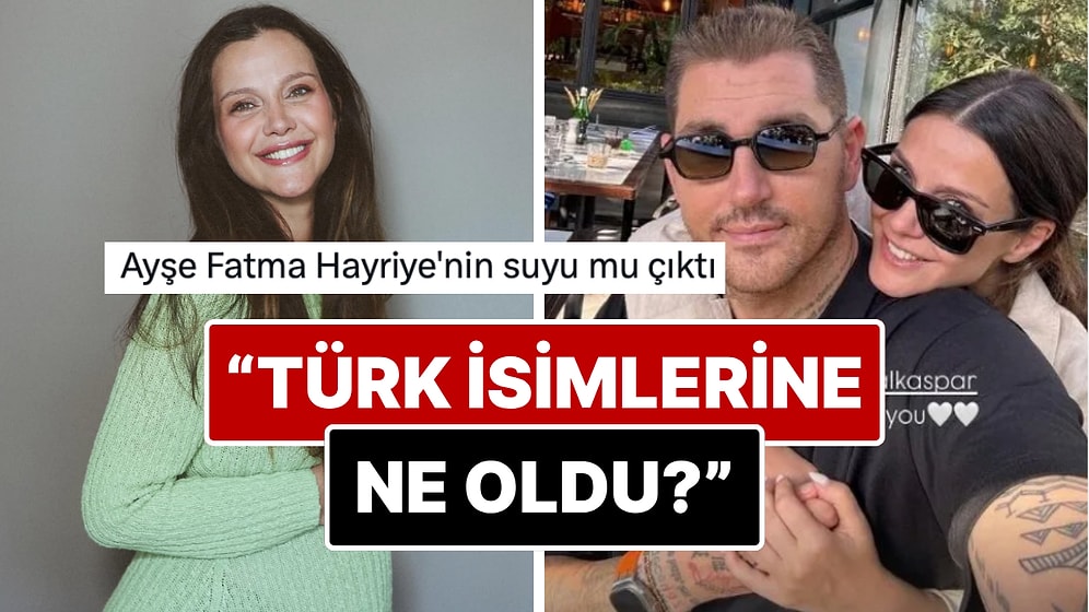 İrem Helvacıoğlu ve Ural Kaspar'ın Kızlarına Koydukları İsim X'te Goygoyculara Büyük Malzeme Çıkardı!