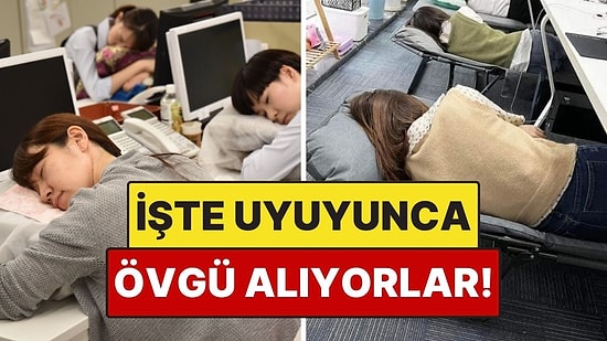 Japonlar Neden İş Yerinde Uyuyunca Övgü Alıyor?