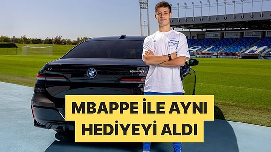 Real Madrid'in Yıldızı Arda Güler'e Alman Otomotiv Devinden Milyonluk Hediye