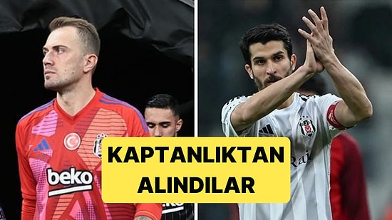 Beşiktaş'ta Kaptanlar Değişti: Kaptanlık Bandı Necip Uysal ve Mert Günok'tan Alındı