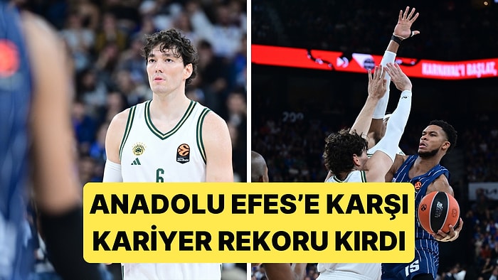 Cedi Osman, EuroLeague'de Kariyer Rekorunu Bir Kez Daha Anadolu Efes'e Karşı Kırdı