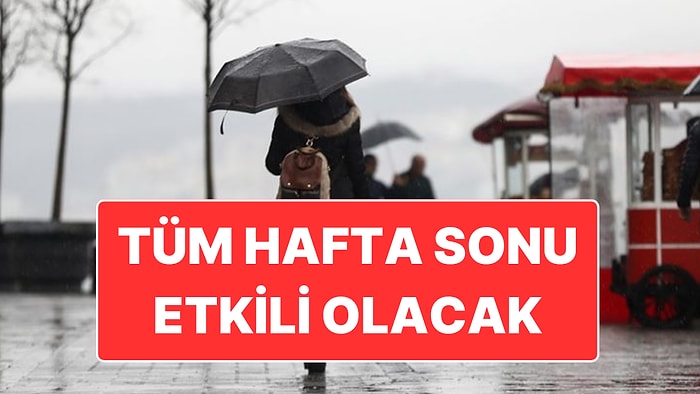 Hava Tahmin Uzmanı Cengiz Çelik Açıkladı: İstanbul’da Tüm Gün Sürecek Sağanak Yağış Bekleniyor