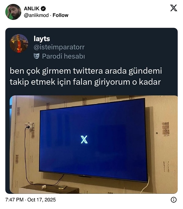 Bir de viraller için.