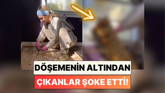 Gelen Sesten Şüphe Eden Aile Döşemenin Altından Çıkanları Görünce Şoke Oldu