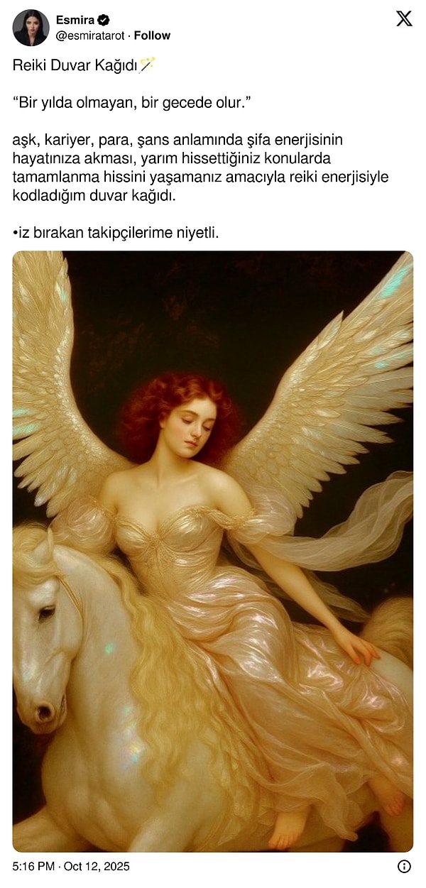 Paylaşım şöyleydi: