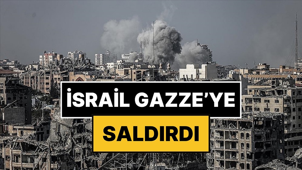 İsrail Yeniden Gazze'yi Vurdu