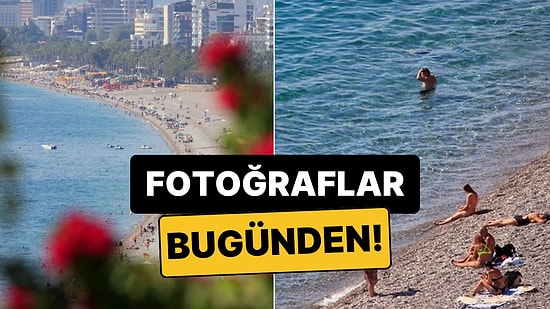 Kışın Es Geçtiği Sıcak Şehrimizde Denizin Tadını Çıkardılar: Fotoğraflar Bugünden!