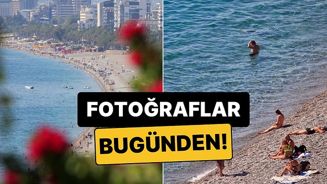 Kışın Es Geçtiği Sıcak Şehrimizde Denizin Tadını Çıkardılar: Fotoğraflar Bugünden!