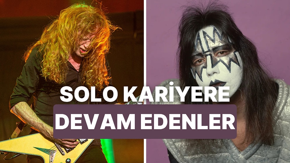 Metal Dünyasında Gruptan Kovulup Solo Kariyerinde Patlayan İsimler