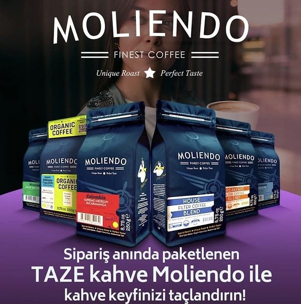 Moliendo kahvelerde 2.si %40 indirimli!
