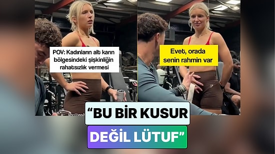 Göbeği Yüzünden Morali Bozulan Kadına Verdiği Bilgilerle Motivasyonunu Yükselten Adam Beğeni Topladı