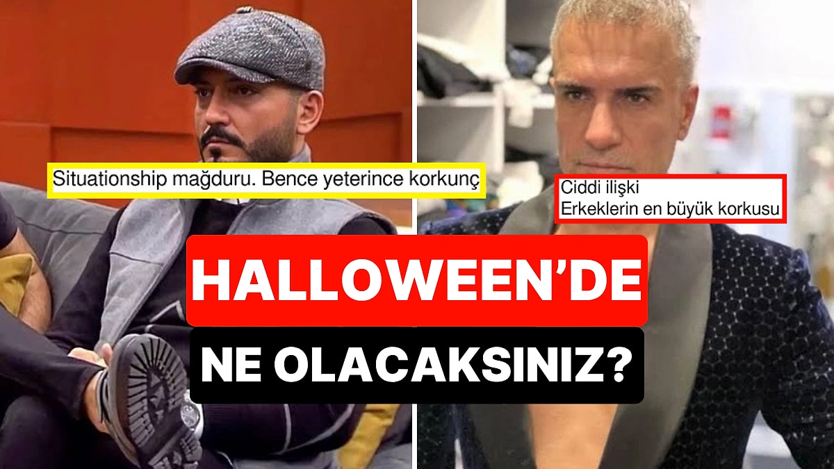 Cadılar Bayramı&apos;nda Dönüşecekleri Şeyleri Söyleyerek Güldüren Kullanıcılar