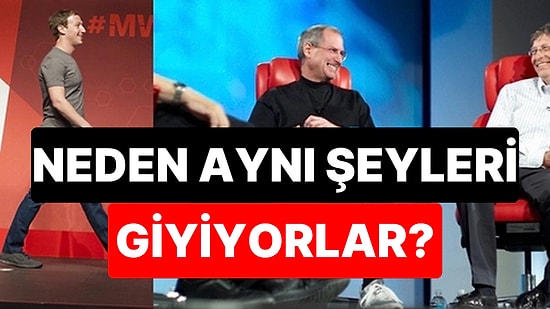 Bilim Açıkladı: Steve Jobs, Einstein ve Zuckerberg Neden Her Gün Aynı Kıyafeti Tercih Ediyor?